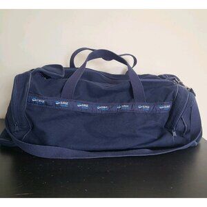 Scarborough Tweed 23" Banker 3 Pocket Duffle Gym Bag Blue